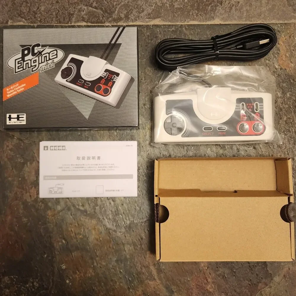 Turbo Pad Game Controller (NEW) - PC-Engine Mini / Turbografx-16 Mini - Hori